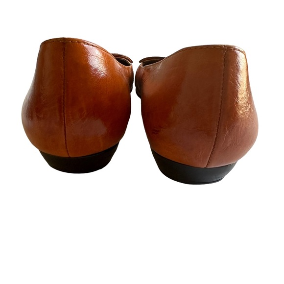 STEPHANE KELIAN Made in France Rust Orange Leather Flats * 6.5 UK | 8.5 - 9 US - Picture 9 of 13